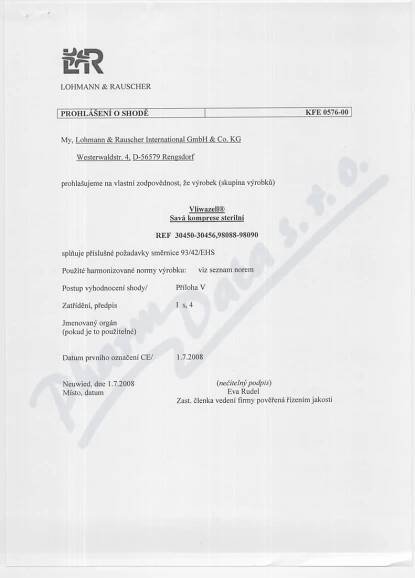 Krytí na rány Vliwazell 10x10cm ste.60ks | SOS lékárna online, internetová lékárna, léky