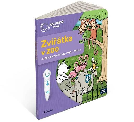 Albi Kouzelné čtení Kniha Zvířátka v ZOO