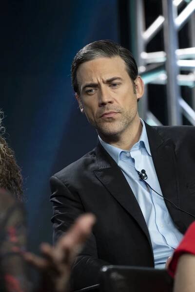 The cast and executive producers of ABC’s “The Fix” addressed the press at the 2019 TCA Winter Press Tour, at The Langham Huntington, in Pasadena, California - Adam Rayner - The Fix - Z akcí