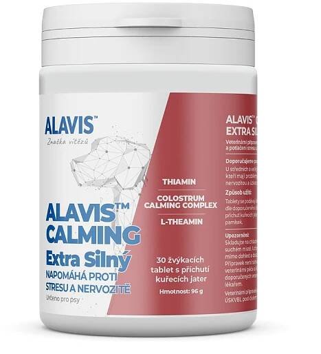 Alavis Calming Extra silný pro psy 96g 30tbl