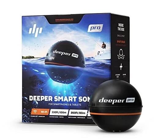 Deeper Nahazovací sonar Wifi Fishfinder Pro