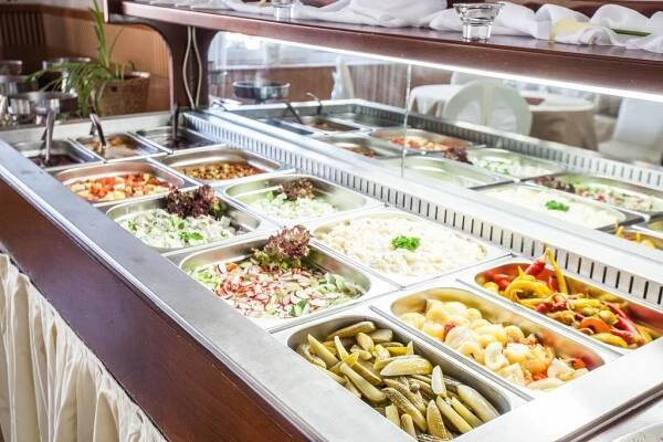 Essen im Hotel oder in der Nähe