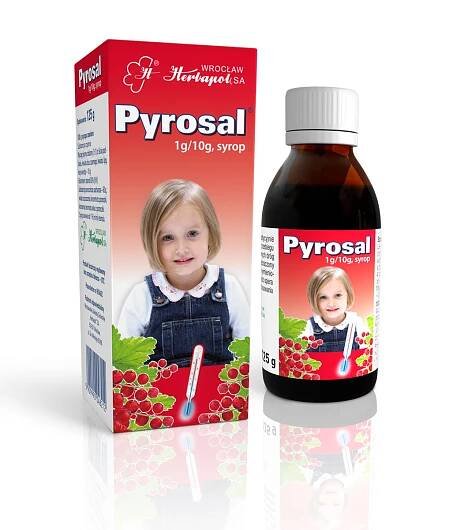 Pyrosal® - syrup, OTC drug, Upper airways - Herbapol Wrocław