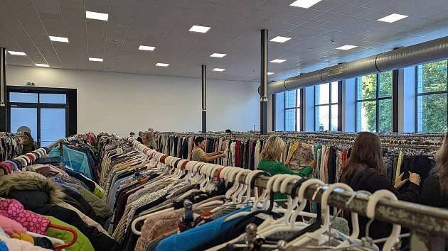 Ostrava, second hand Marwil na Černé louce 19. 8. 2025