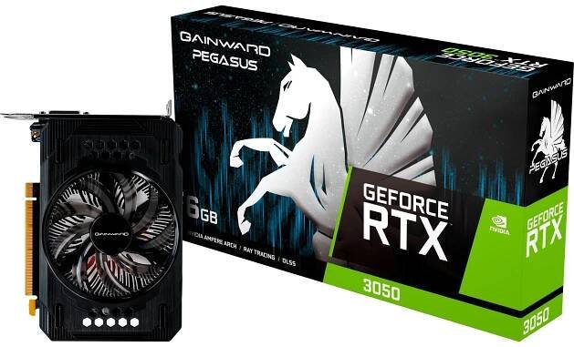 Gainward GeForce RTX 3050 Pegasus 6GB GDDR6 471056224-4182
