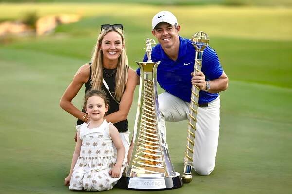 Rory McIlroy uzavírá emotivní rok triumfem v Dubaji a vzkazem pro manželku Ericu Stoll - Golf.cz