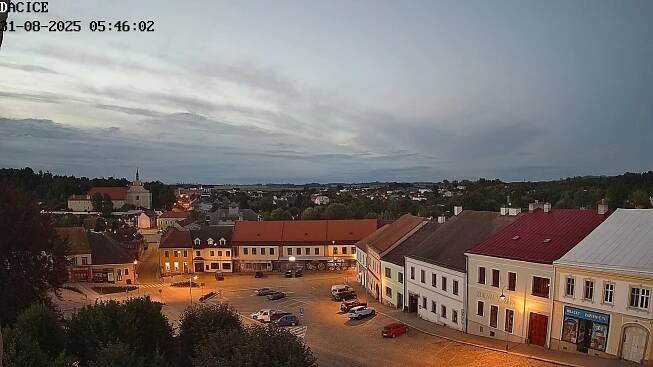 Webkamera - radniční věž Dačice