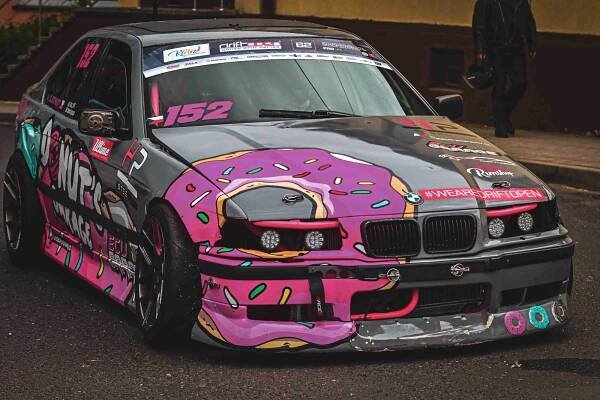 FOTO: Takhle vypadá Drift Open u našich polských sousedů. Auta, že zrak přechází