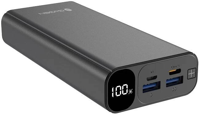 Powerbanka GoGEN PB200007 20000 mAh, USB-C PD 20W (PB200007B) černá