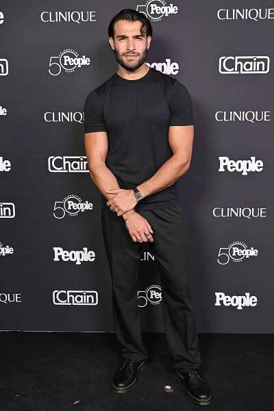 Sam Asghari attends the People + Chain Celebrate People Magazine's 50th Anniversary at Chain House on September 13, 2024 in Los Angeles, California.