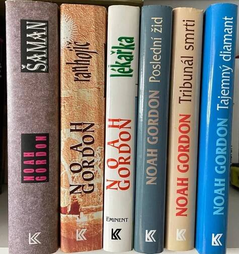 Noah Gordon - trilogie Ranhojič, Šaman, Lékařka a další 3 skvělé knihy - Knihy