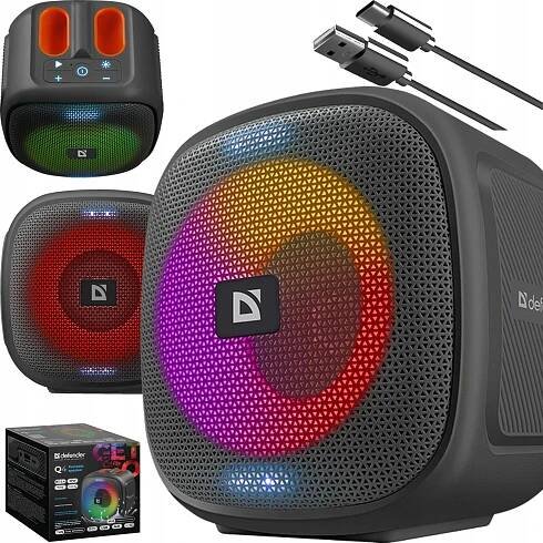 PÁRTY REPRODUKTOR DEFENDER BOOMBOX 10W BLUETOOTH 5.4 FM USB SD IPX5