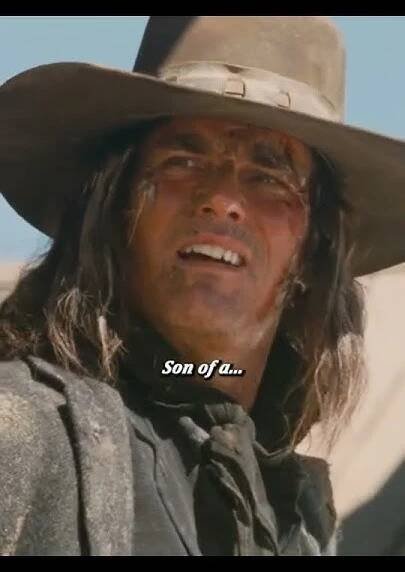 Wild west drama in The Gunless! Montana Kid takes flak from the bar owner #movie