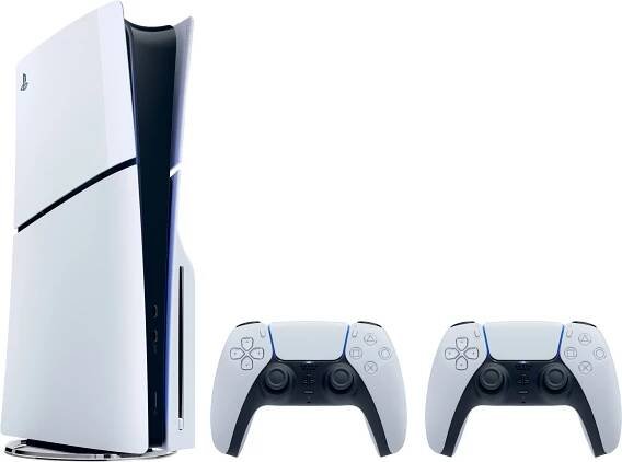 Sony PlayStation 5 Slim 1 TB Standard + 2x DualSense Wireless Controller od 14 990 Kč