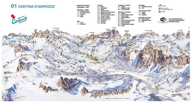Itálie - Cortina d'Ampezzo