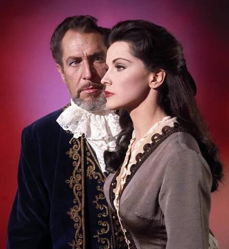 Vincent Price, Debra Paget - Strašidelný palác - Promo