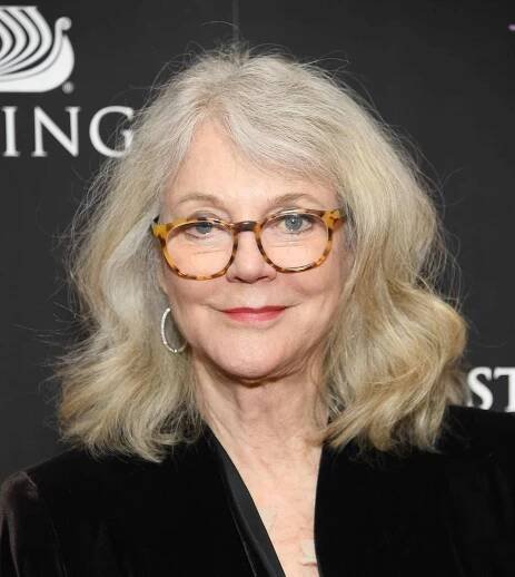 Blythe Danner with cool-toned demi gloss at the "The Chaperone" New York Premiere