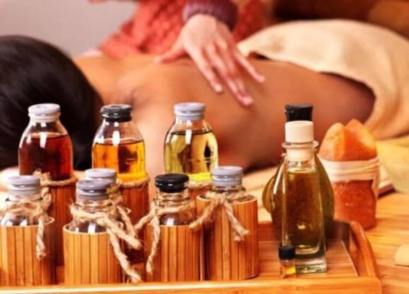 Aromatická olejová masáž