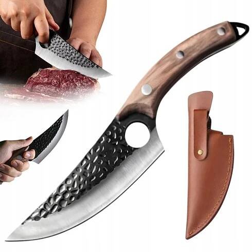 PROFESIONÁLNÍ DEBONOVACÍ NŮŽ 146 MM ČEPEL DŘEVĚNÁ RUKOJEŤ