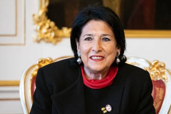 Prezidentka Salome Zurabišviliová vyzvala Gruzínce, aby proti... | iROZHLAS - spolehlivé zprávy