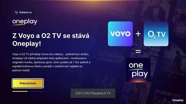 Voyo a O2 TV se spojily v Oneplay
