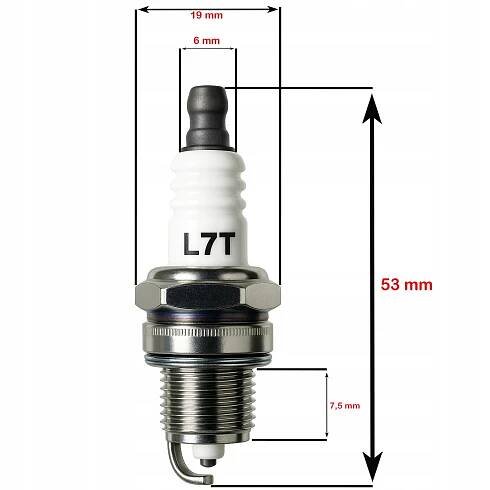 Zapalovací svíčka L7T NGK BPMR7A, BPMR8A WSR6F CJ6Y RCJ6Y CJ7Y RCJ7Y EAN (GTIN) 5906970604130