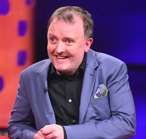 Chris McCausland on the Graham Norton Show.