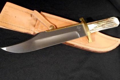 Couteau de chasse antique Bowie à vendre sur eBay