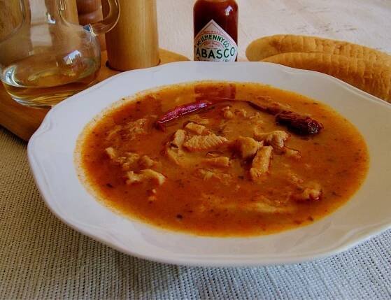 Držková polievka - tradičný mäsiarsky recept