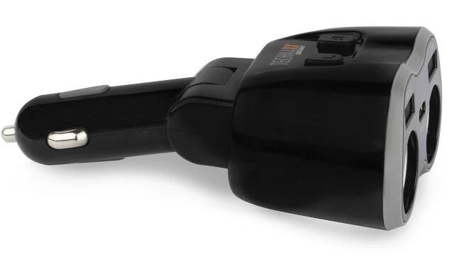 Technaxx 2-way 12V/ 24V splitter, rozbočovač autozapalovače (TX-163) - Technaxx