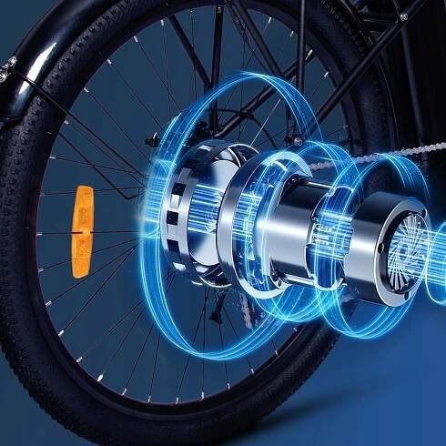 Elektrokolo CHEEVALRY 36V 250W 100KM 15Ah 26'' 25km/h Pánské/Dámské Barva černá