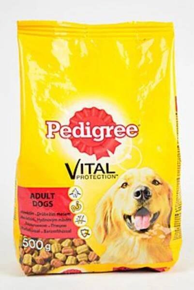 Pedigree Adult hovězí & drůbeží 0,5 kg