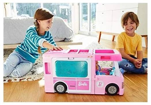 Mattel Barbie Karavan 3v1 Super-Camper GHL93 - Kidscompany.cz