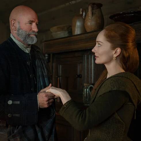 Outlander’s Graham McTavish and Lotte Verbeek on Their Wild Return to the Show