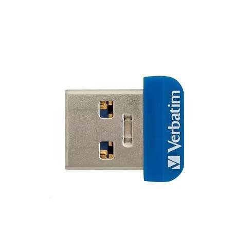 Pendrive Verbatim Store 'n' Stay NANO 32 GB USB 3.0 modrý
