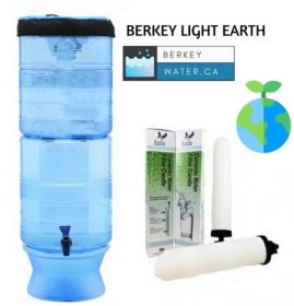 Berkey Light Earth Water Filter - 10.4 Litres