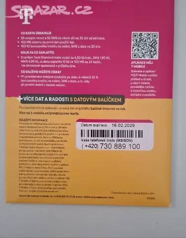SIM karta T-Mobile