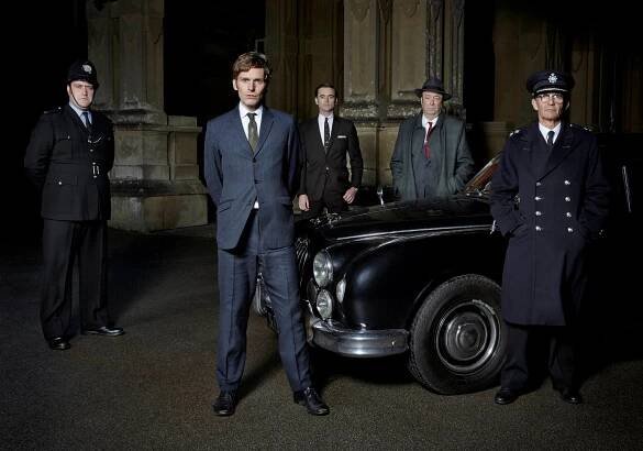Sean Rigby, Shaun Evans, Jack Laskey, Roger Allam, Anton Lesser - Endeavour - Série 2 - Promo