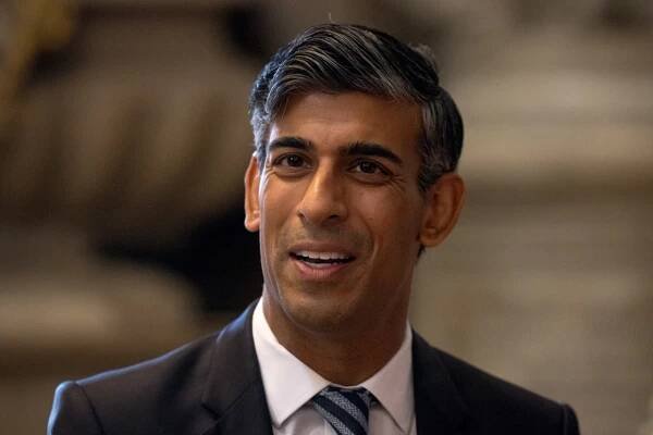 Man given suspended sentence for sending racist death threats to Rishi Sunak