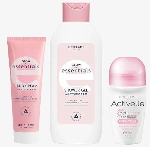 Oriflame Glow Essentials&Activelle SET