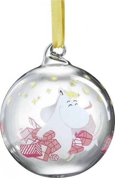 Vánoční ozdoba Moomin Gifts 7cm