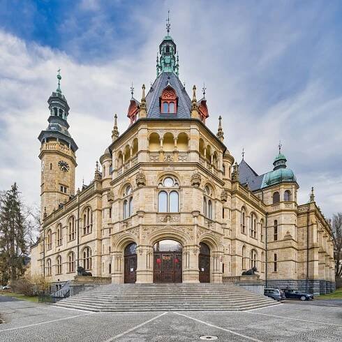 Modernizace hlavní budovy Severočeského muzea v Liberci