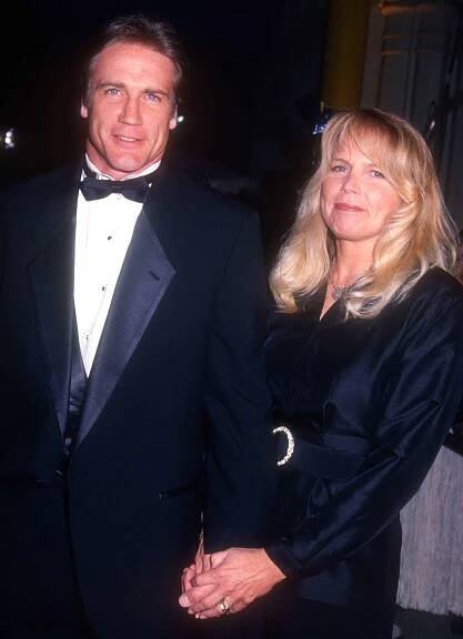 Barry Van Dyke and Mary Carey Van Dyke attend the Eighth Annual American Comedy Awards on March 6, 1994.