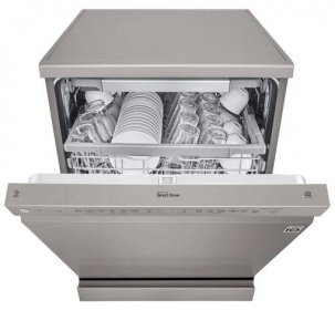 LG 15 Place QuadWash® Dishwasher in Platinum Steel Finish - Free Standing, XD4B15PS, thumbnail 8