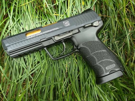 Tokyo Marui HK45 with SAI slide – Yuri Murakami