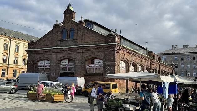 Historická budova olomoucké tržnice