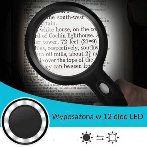 ZVĚTŠUJÍCÍ LUPA S PODSVĚTLEM – Store Retail