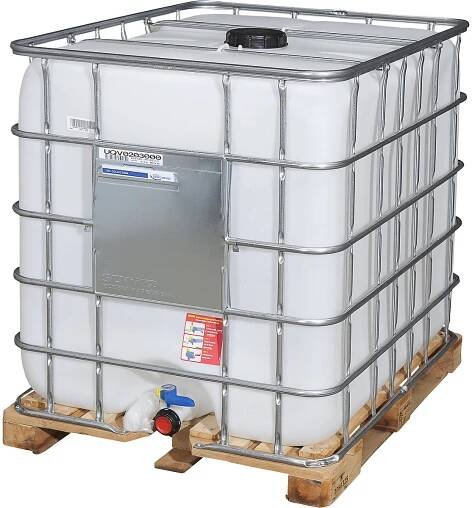 Kontejner IBC RECOBULK: objem 1000 l, na dřevěné paletě