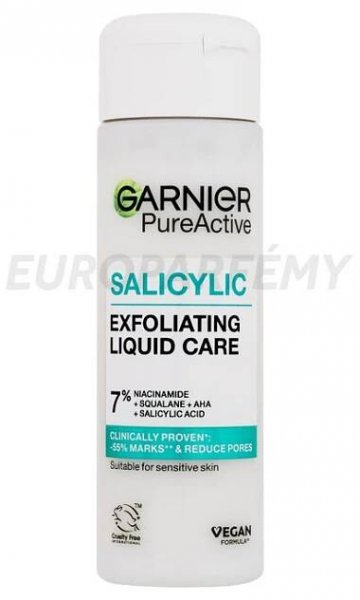 Garnier Pure Active Salicylic Exfoliating Liquid Care pleťová esence - EUROPARFEMY.cz