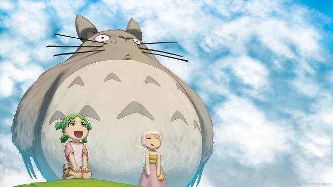 Totoro Adventure for two Wallpaper